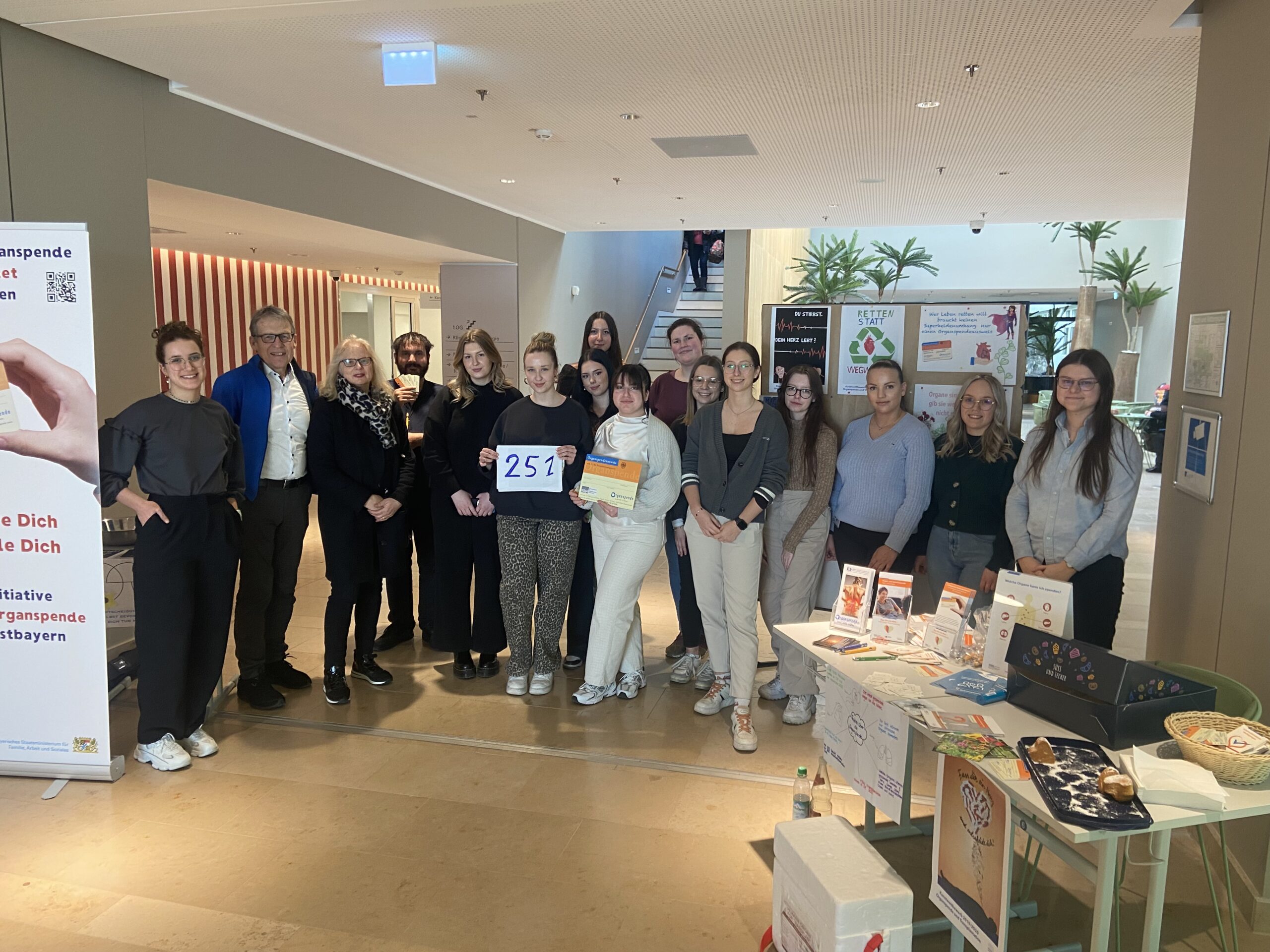 Organspende Im Unterricht Intensivwoche Pflegeschule St. Elisabeth Straubing